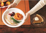 Classic White Dinner Plates, 10 3/8", 80 Count