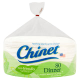 Classic White Dinner Plates, 10 3/8", 80 Count